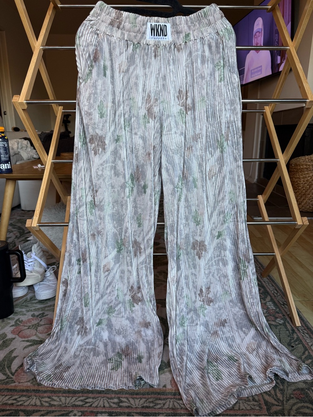 WKND Chasers - Wild WKND Camo Plisse Pants